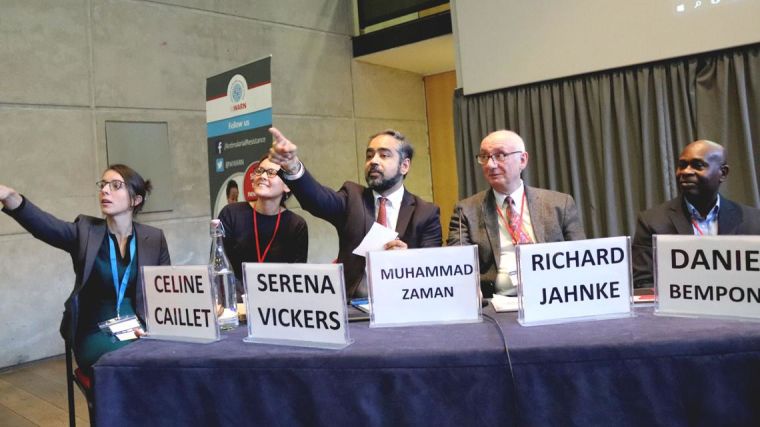 Panel discussion Celine Caillet, Serena Vickers, Muhammad Zaman, Richard Jahnke, Daniel Bempong