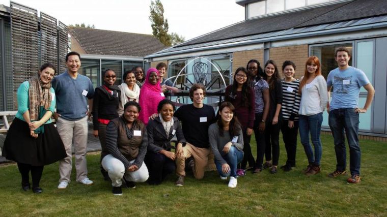 Group photo of MSc students from the CTMGH's International Health and Tropical Medicine course