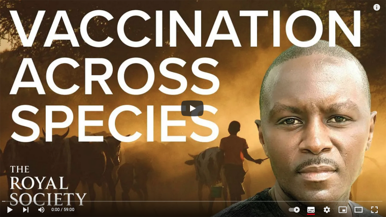 Royal Society Africa Prize talk: Vaccination across species, by Professor George Warimwe