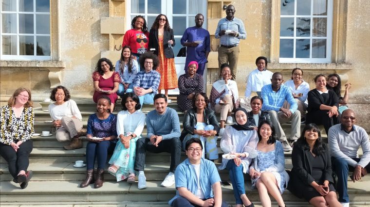 The IHTM students from the 2022 2023 cohort gathered at Ditchley Park to celebrate the end of the the course