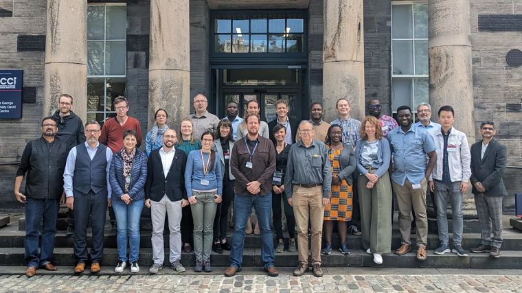 Group photo of participants to the 2023 FORESFA meeting in Edinburgh