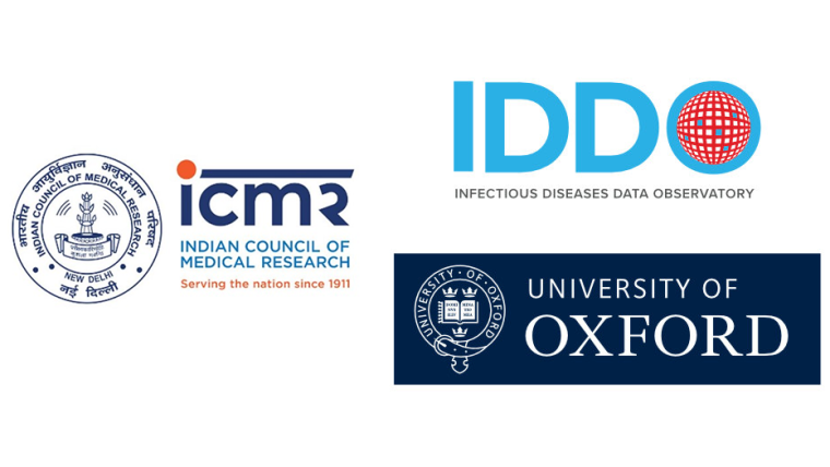 Logos of the Indian Council of Medical Research - Infectious Diseases Data Observatory - University of Oxford
