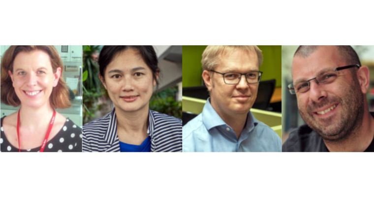 MORU colleagues were awarded Full Professor titles, (from left): 
Susanna Dunachie, Professor of Infectious Diseases
Phaik Yeong Cheah, Professor of Global Health
Richard Maude, Professor of Tropical Medicine
Paul Turner, Professor of Paediatric Microbiology
