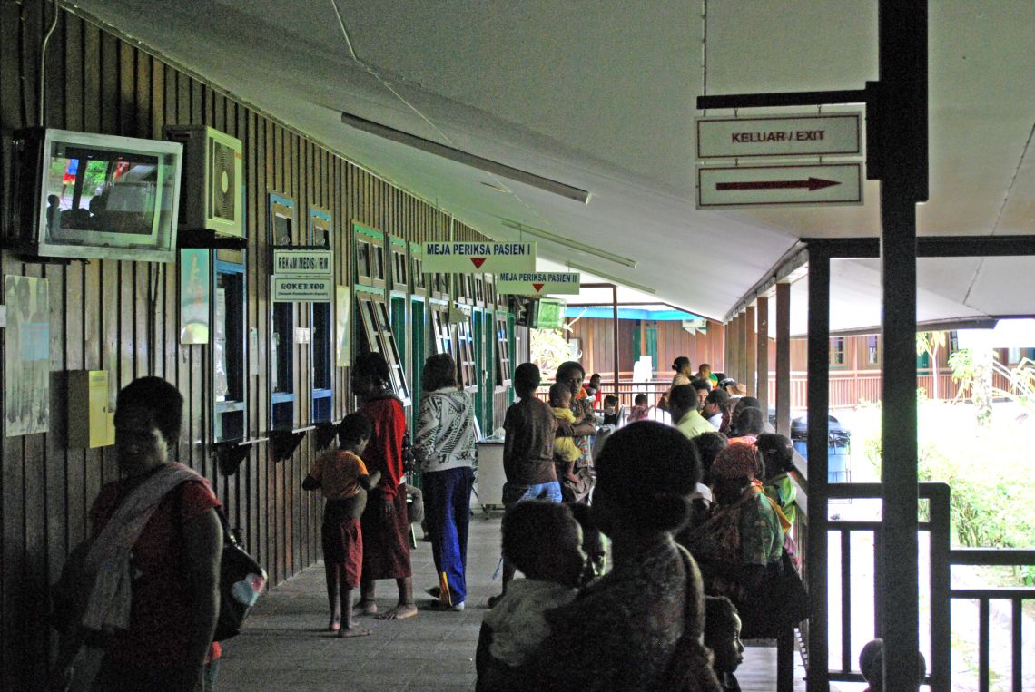 RSMM Hospital, the outpatient clinic in Papua Indonesia