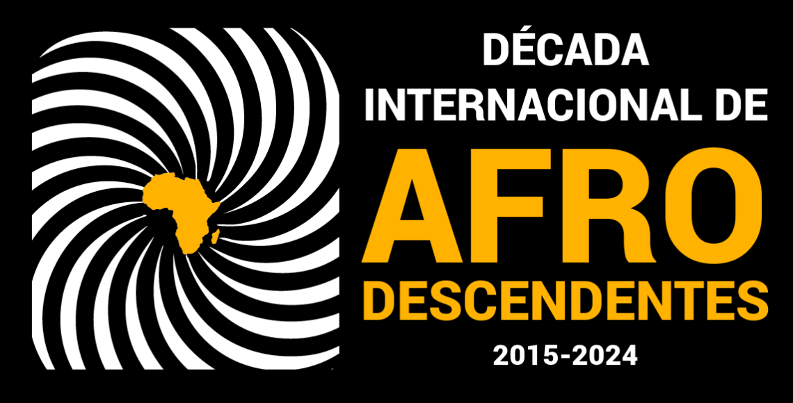 Década Internacional de Afrodescendentes 2015 - 2024 (logo em português)